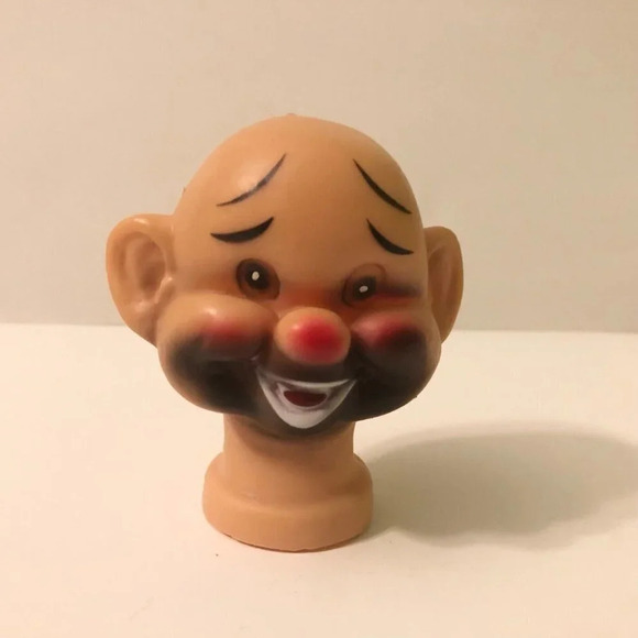 Lot of 7 Assorted Doll Heads Clown Baby Girl Dennis The  Mennace - Picture 6 of 16